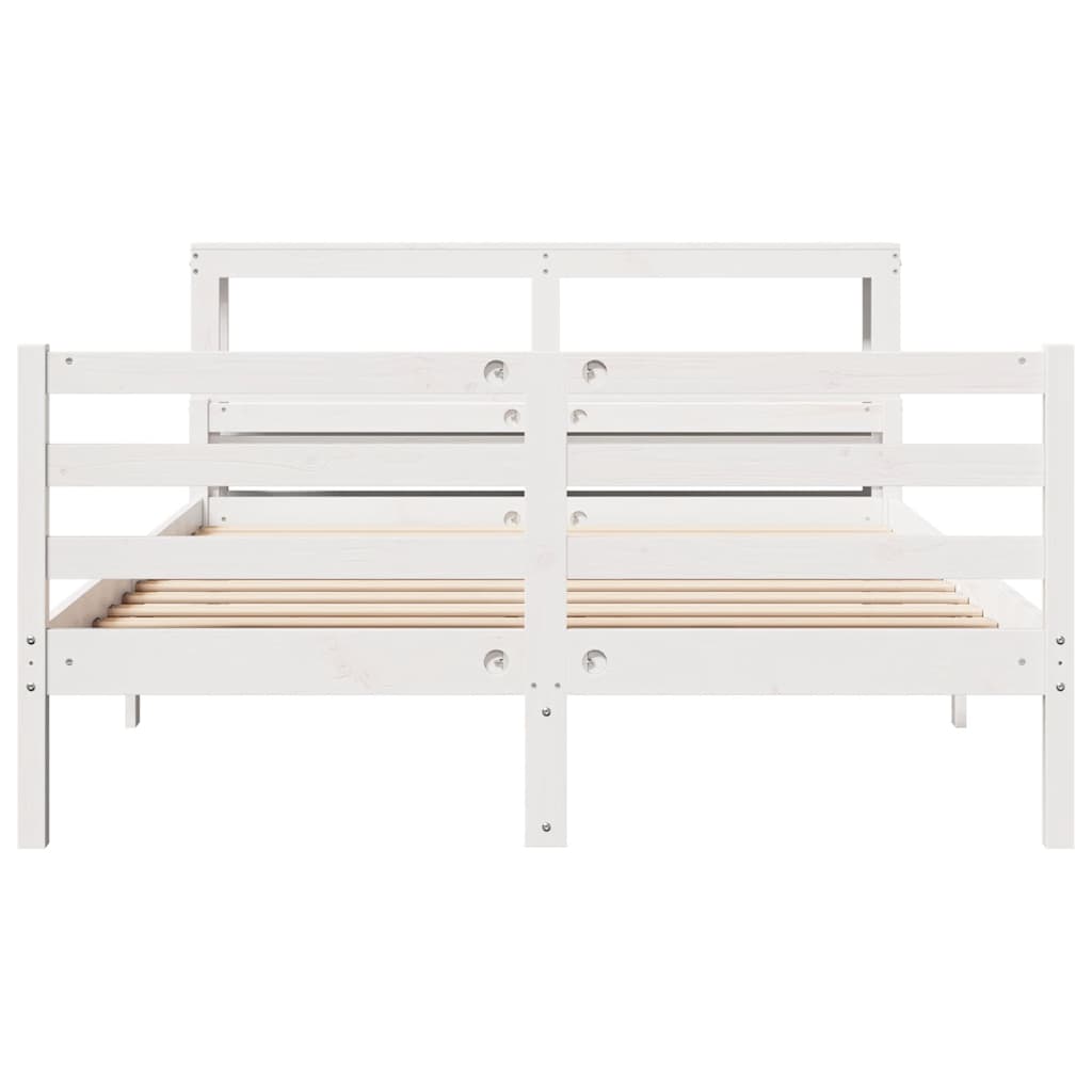 Bed Frame with Headboard without Mattress 160x200 cm
