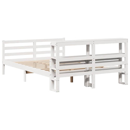 Bed Frame with Headboard without Mattress 160x200 cm