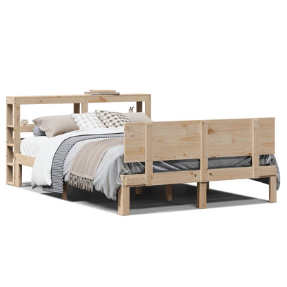 Bed Frame with Headboard without Mattress 140x200 cm