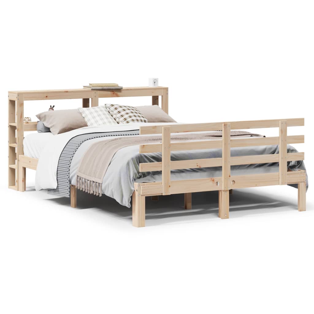 Bed Frame with Headboard without Mattress 160x200 cm