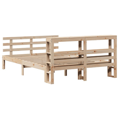 Bed Frame with Headboard without Mattress 160x200 cm