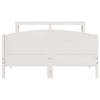 Bed Frame without Mattress White 140x200 cm Solid Wood Pine
