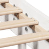 Bed Frame without Mattress White 140x200 cm Solid Wood Pine