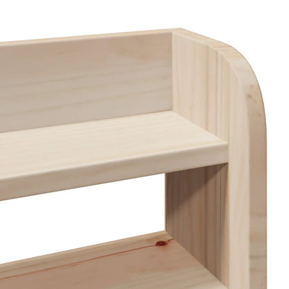 Bed Frame without Mattress 120x200 cm Solid Wood Pine