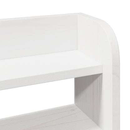 Bed Frame | White | Solid pine wood, Plywood | 140x190 cm | Bed Frame