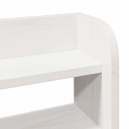 Bed Frame with Headboard without Mattress White 150x200 cm King Size