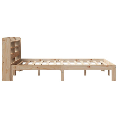 Bed Frame with Headboard without Mattress 160x200 cm