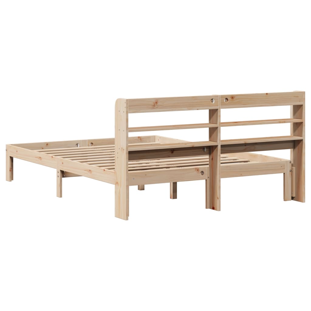 Bed Frame with Headboard without Mattress 160x200 cm