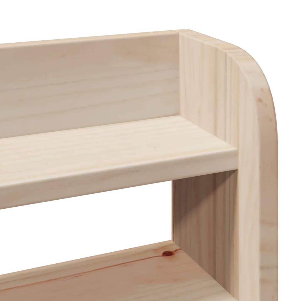 Bed Frame | Natural Pine | Solid Pine Wood, Plywood | Double | Bed Frame