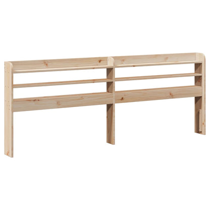 Bed Frame | Untreated Pine | Solid Pine Wood | Super King | Bed Frame