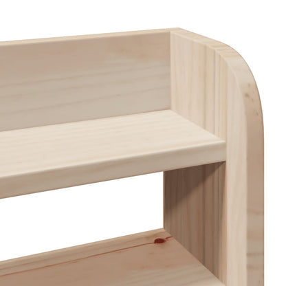 Bed Frame without Mattress 120x200 cm Solid Wood Pine
