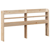 Bed Frame with Headboard 160x200 cm Solid Wood Pine