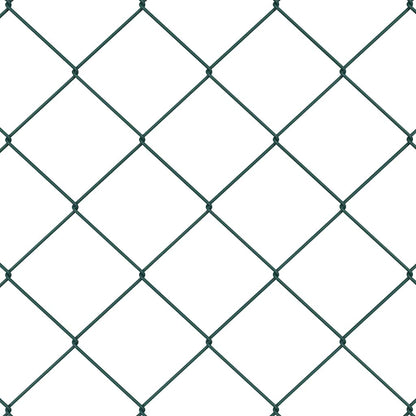 Fence Post Green 10 x 1.5 m (60 x 60 mm mesh) Steel and PVC