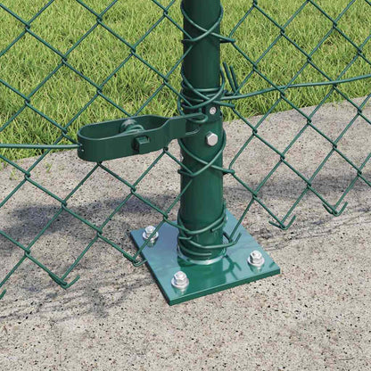 Fence Post Green 25 x 0.6 m (40 x 40 mm mesh) Steel and PVC