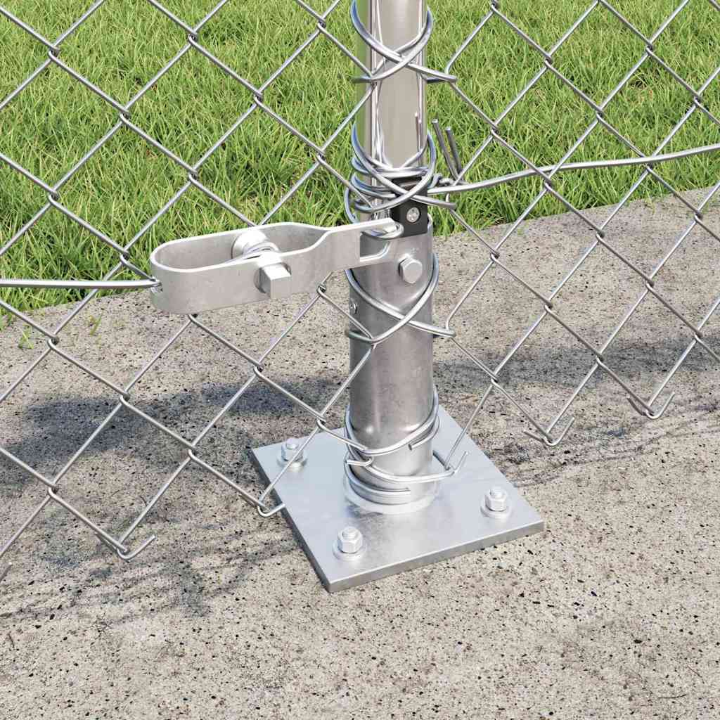 Fence Post Silver 25 x 0.6 m (40 x 40 mm mesh) Steel