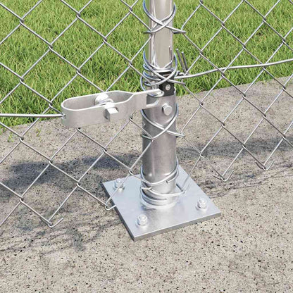 Fence Post Silver 25 x 0.6 m (40 x 40 mm mesh) Steel