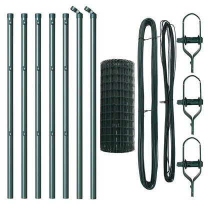 Euro Fence Ground Fix 10 x 0.6 m PVC-Coated Steel Green Mesh
