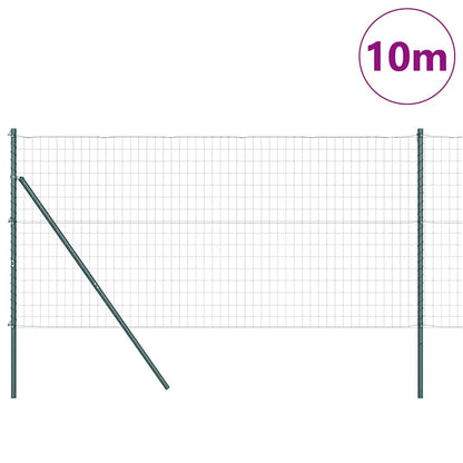 Euro Fence Ground Fix 10 x 1.2 m PVC-Coated Steel Green Mesh