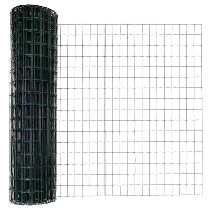 Euro Fence Ground Fix 10 x 1.4 m PVC-Coated Steel Green Mesh