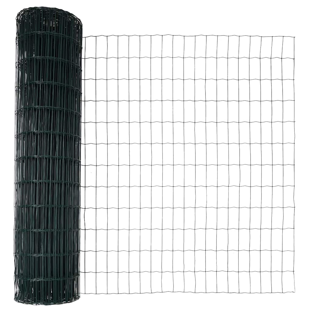Euro Fence Ground Fix 10 x 1 m PVC-Coated Steel Green Mesh