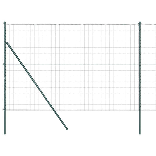 Euro Fence Ground Fix 10 x 1.5 m PVC-Coated Steel Green Mesh