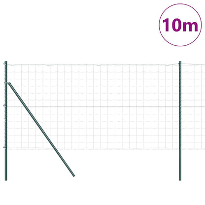 Euro Fence Ground Fix 10 x 1 m PVC-Coated Steel Green Mesh