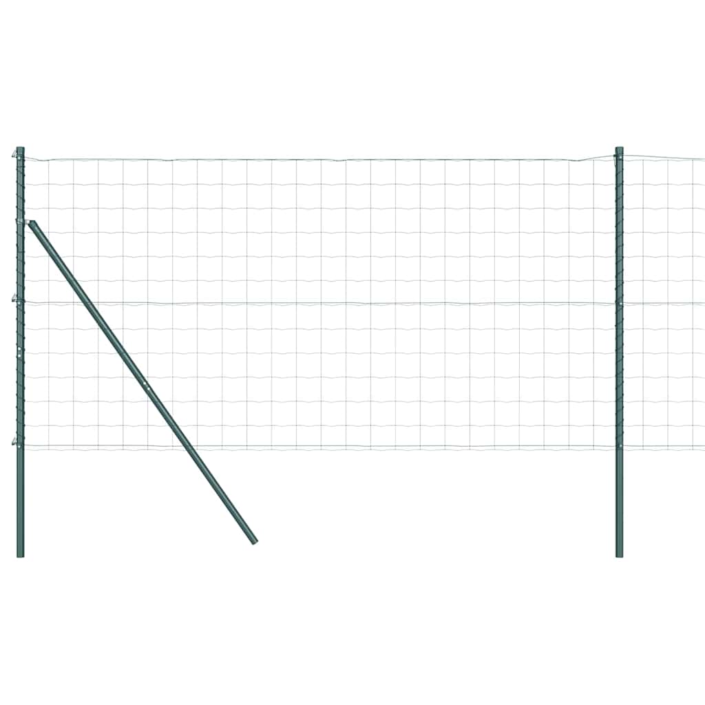 Euro Fence Ground Fix 10 x 1.4 m PVC-Coated Steel Green Mesh