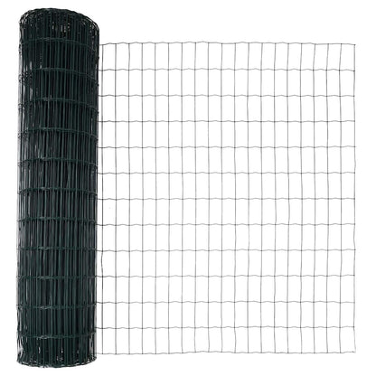Euro Fence Ground Fix 25 x 1 m PVC-Coated Steel Green Mesh