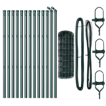 Euro Fence Ground Fix 25 x 0.4 m PVC-Coated Steel Green Mesh