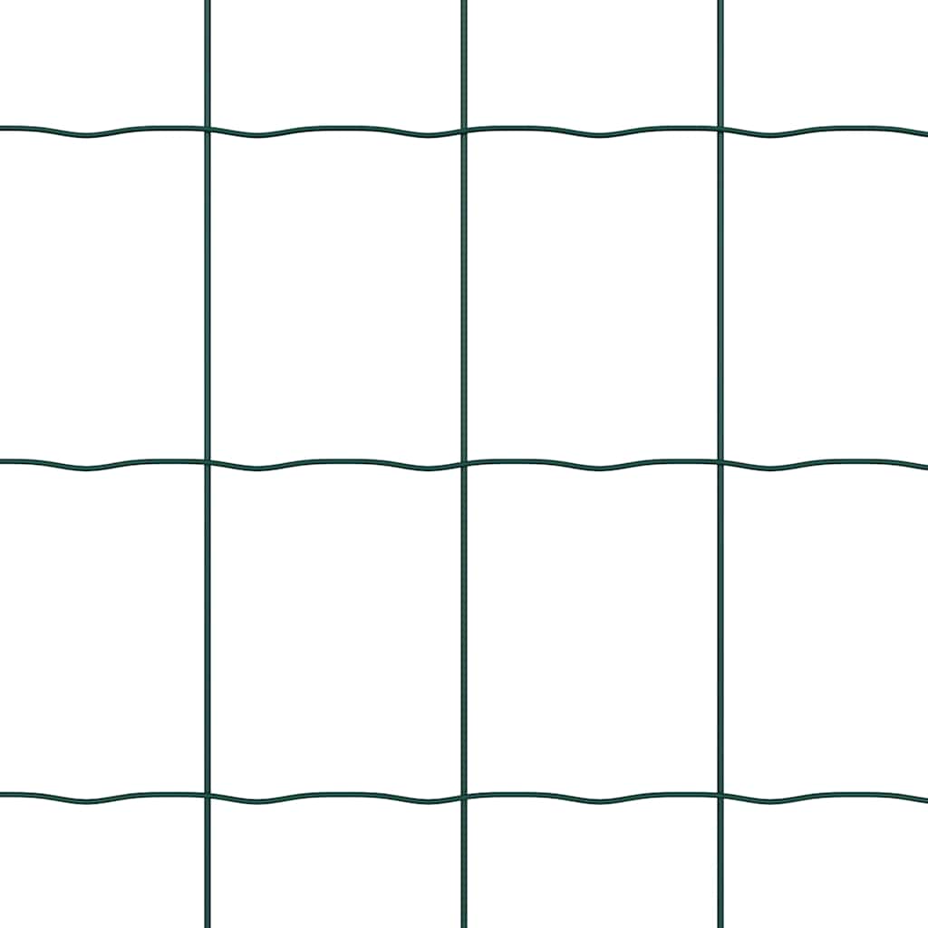 Euro Fence Ground Fix 25 x 1 m PVC-Coated Steel Green Mesh