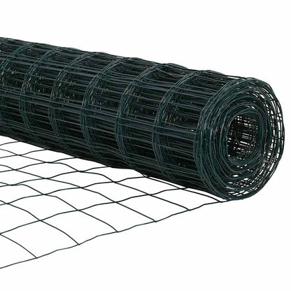 Euro Fence Ground Fix 25 x 1 m PVC-Coated Steel Green Mesh
