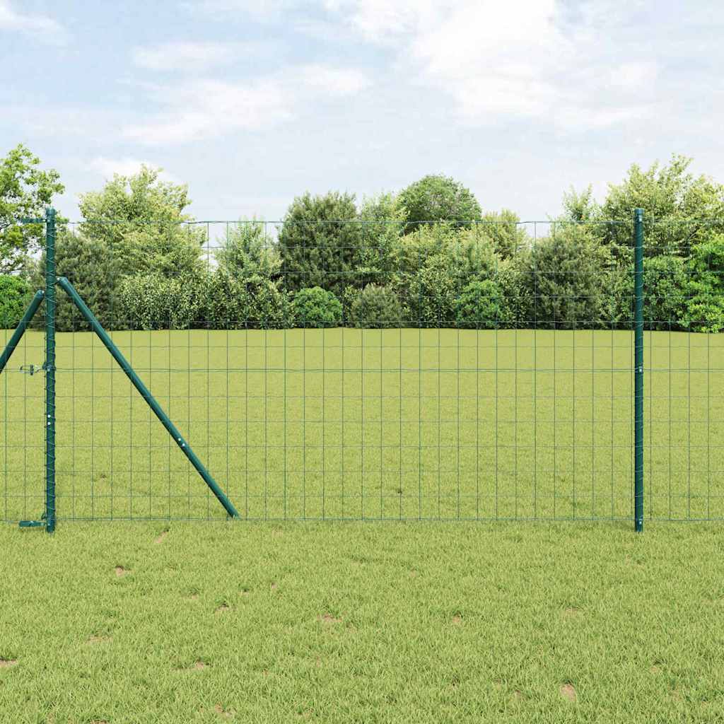 Euro Fence Ground Fix 25 x 1 m PVC-Coated Steel Green Mesh