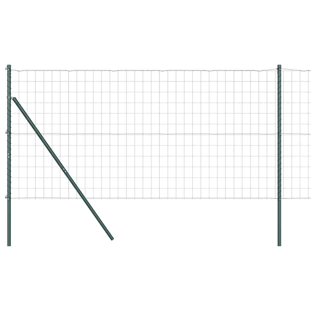 Euro Fence Ground Fix 25 x 1 m PVC-Coated Steel Green Mesh