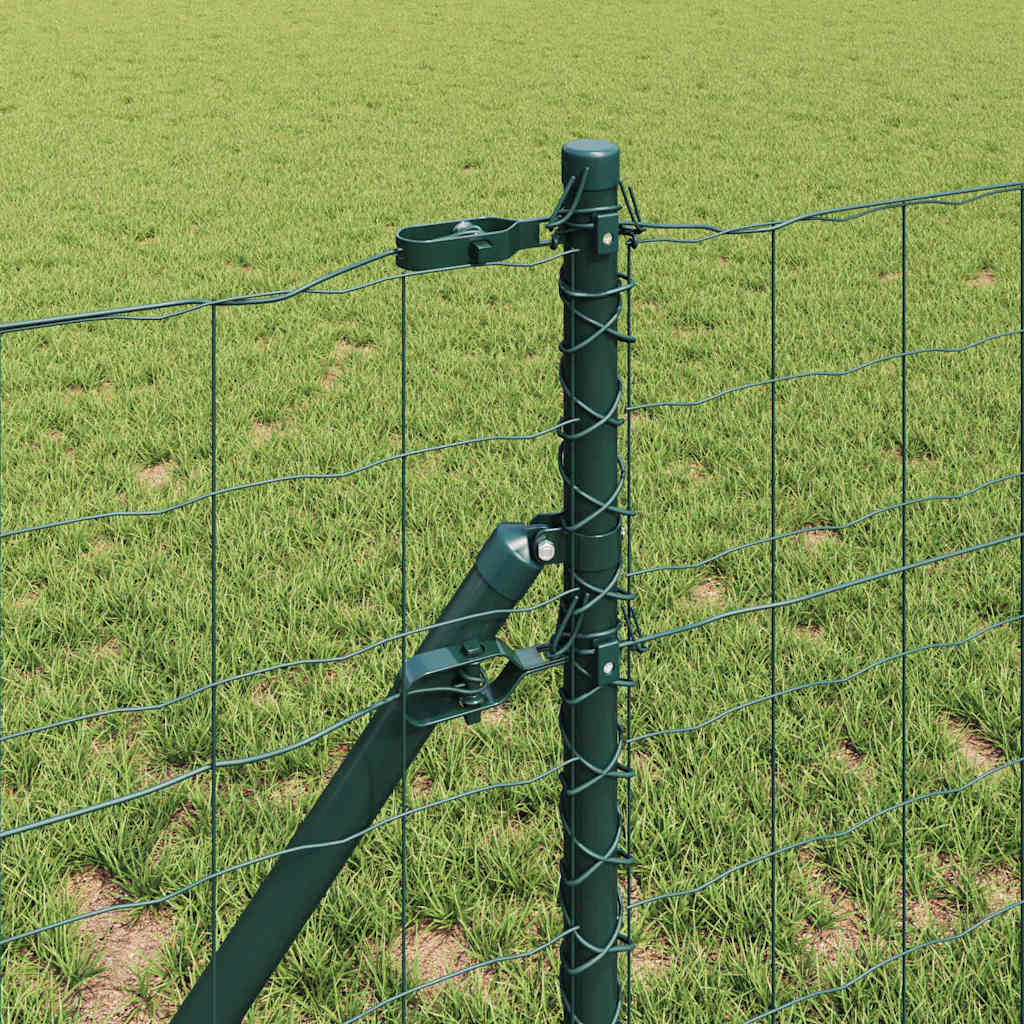 Euro Fence Ground Fix 25 x 0.4 m PVC-Coated Steel Green Mesh