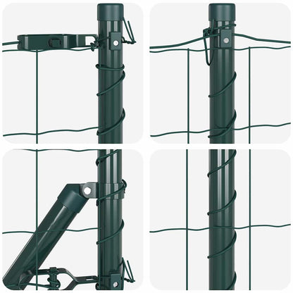 Euro Fence Ground Fix 50 x 0.6 m PVC-Coated Steel Green Mesh