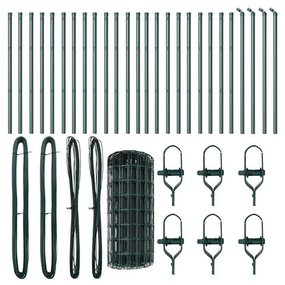 Euro Fence Ground Fix 50 x 0.6 m PVC-Coated Steel Green Mesh