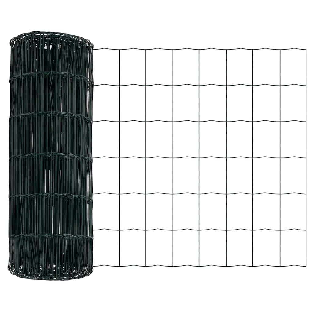 Euro Fence Ground Fix 50 x 0.6 m PVC-Coated Steel Green Mesh