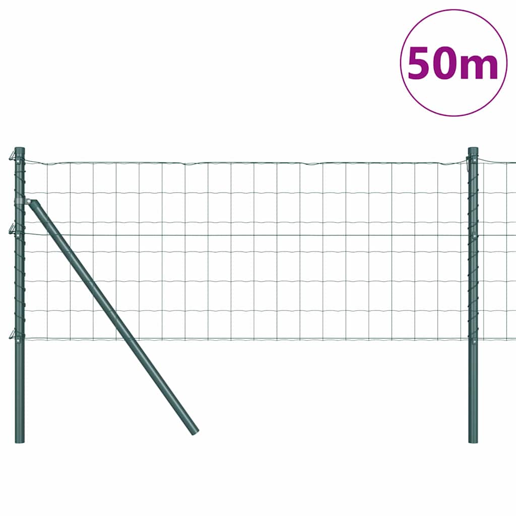Euro Fence Ground Fix 50 x 0.6 m PVC-Coated Steel Green Mesh