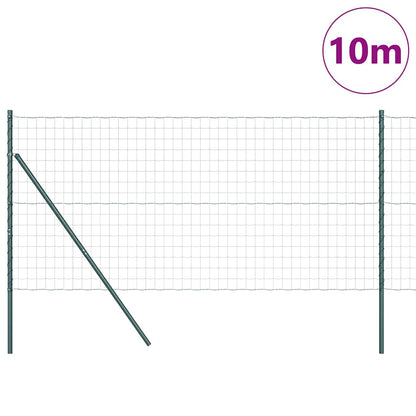 Euro Fence Ground Fix 10 x 1.2 m PVC-Coated Steel Green Mesh