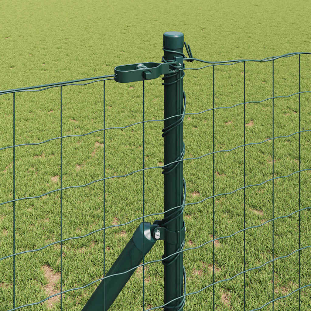 Euro Fence Ground Fix 10 x 1.4 m PVC-Coated Steel Green Mesh