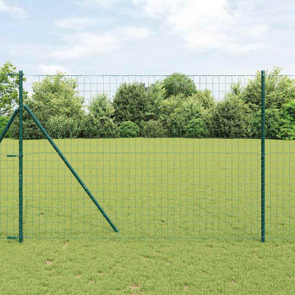 Euro Fence Ground Fix 10 x 1.5 m PVC-Coated Steel Green Mesh
