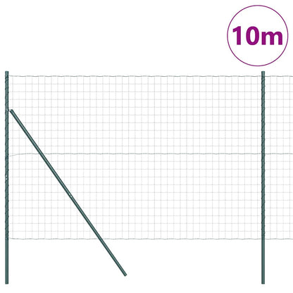 Euro Fence Ground Fix 10 x 1.6 m PVC-Coated Steel Green Mesh