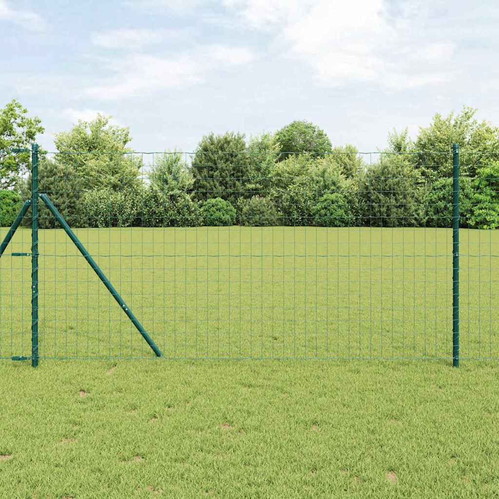 Euro Fence Ground Fix 25 x 1 m PVC-Coated Steel Green Mesh