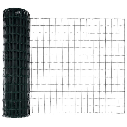 Euro Fence Ground Fix 25 x 1.2 m PVC-Coated Steel Green Mesh