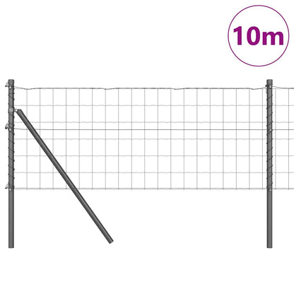 Euro Fence Ground Fix 10 x 0.4 m PVC-Coated Steel Grey Mesh