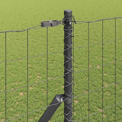 Euro Fence Ground Fix 10 x 1.5 m PVC-Coated Steel Grey Mesh