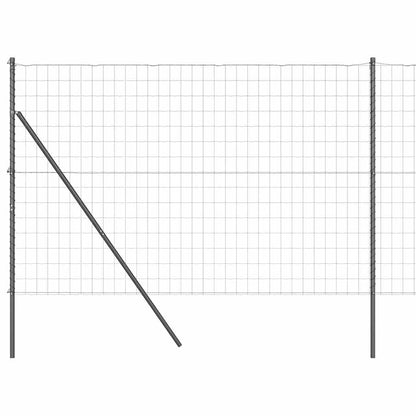 Euro Fence Ground Fix 10 x 1.5 m PVC-Coated Steel Grey Mesh