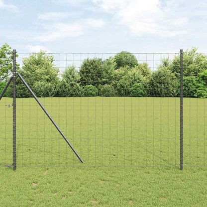 Euro Fence Ground Fix 10 x 1.6 m PVC-Coated Steel Grey Mesh