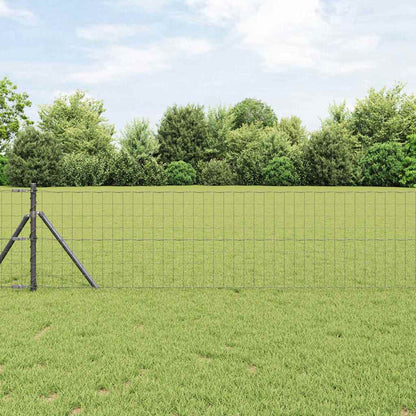 Euro Fence Ground Fix 10 x 0.4 m PVC-Coated Steel Grey Mesh