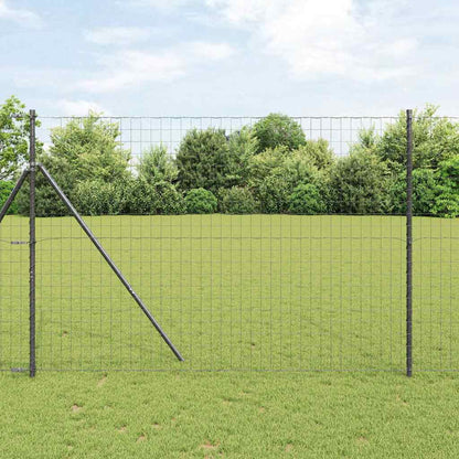 Euro Fence Ground Fix 10 x 1.6 m PVC-Coated Steel Grey Mesh